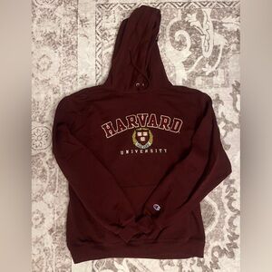 Champion Harvard University Burgundy Hoodie.   Purchased at Harvard University.
